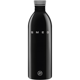 Термобутылка SMEG, стиль 50-х г.г., объем 1000 мл, цвет черный