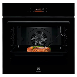 Встраиваемый духовой шкаф Electrolux LOE8H39Z, электрический, 72 л, 17 режимов, конвекция, паровая очистка, термозонд.