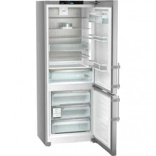 Холодильник Liebherr Prime: NoFrost, Easy Fresh, 201.5 см, A++, нержавеющая сталь, 3 контейнера