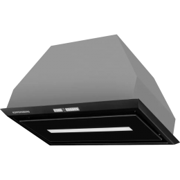 Вытяжка Kuppersberg Intro 60 Black, 54 см, 1500 м³/ч, отвод/рециркуляция, черная