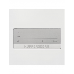 Холодильник KUPPERSBERG/ Холодильник KUPPERSBERG, ВхШхГ 2030х600х660 мм, High-Tech, отдельностоящий, объем 388 л (280+108), инверторный компрессор, электронное управление, Total No Frost, LED дисплей, LED подсветка, супер заморозка, супер охлаждение, зона