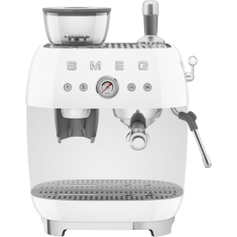 SMEG EGF03WHEU Кофемашина-эспрессо, белая, с кофемолкой