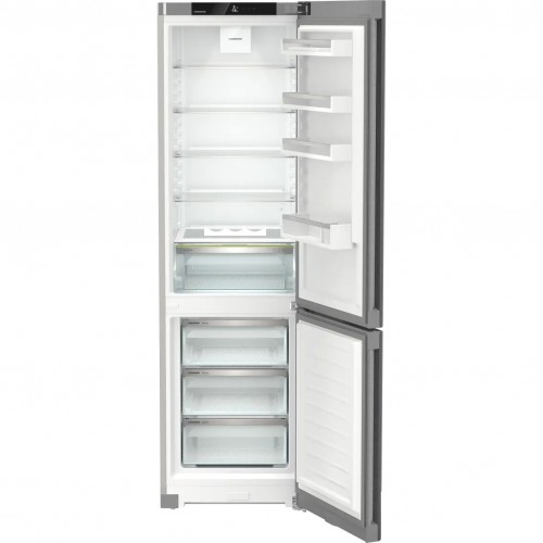 Холодильник LIEBHERR Pure с технологией EasyFresh, NoFrost, 201.5 см, A++, двери из нержавеющей стали