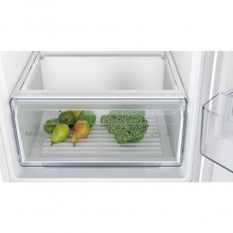 Bosch KIV87NS306, Встраиваемый холодильник 270 л, Нижняя морозильная камера, Ниша 177,5х56х55 см, Low Frost, Скользящие направляющие