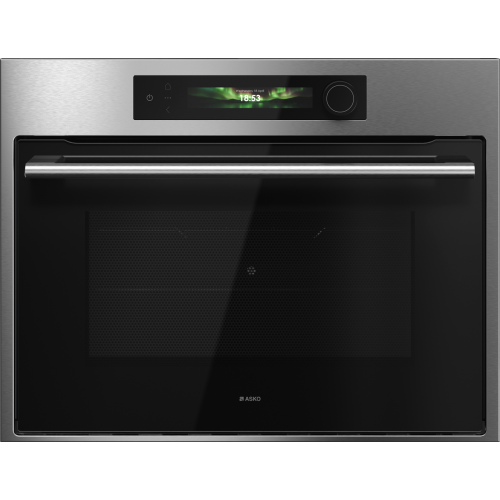 Встраиваемый духовой шкаф ASKO 745550 - Компактный 45 см, 50 л, 11 режимов, AirFry, TFT дисплей