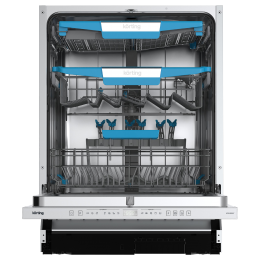 Посудомоечная машина KORTING kdi 60557, 60 см, 14 комплектов, 3 корзины, Easy Lift, 7 программ