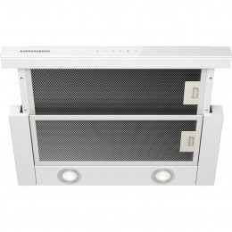 Вытяжка Kuppersberg Slimtouch 60 W, 60 см, 780 м³/ч, сенсорное управление, периметральное всасывание, таймер, рециркуляция.
