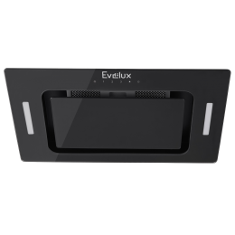 Вытяжка EVELUX Arvid 60 BG, 60 см, 950 м³/ч, 3 скорости, сенсорное управление, LED подсветка, черная.
