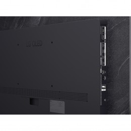Телевизор 55'' LG/ 55'' OLED, Ultra HD, Smart TV(WebOS 26), Wi-Fi 6, Bluetooth v 5.3, MR NFC, 120Hz Native (VRR 165Hz), 2.2ch 40Вт Dolby Atmos, 4хHDMI, 2хUSB, 1 Pole, черный металл, 2026