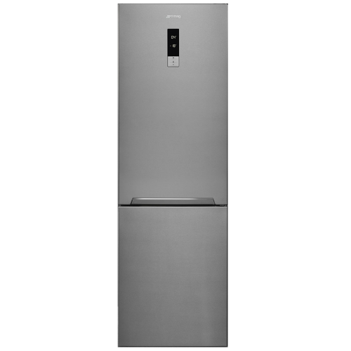 Холодильник SMEG 1860x595x650, No Frost, 324 л, Энергоэффективность Е, Нержавеющая сталь, Многопоточная система охлаждения