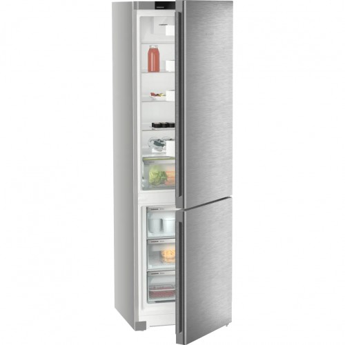 Холодильник LIEBHERR Pure с технологией EasyFresh, NoFrost, 201.5 см, A++, двери из нержавеющей стали
