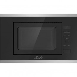 Встраиваемая микроволновая печь Monsher MMH 1020 BX, 700 Вт, 20 л, черный+нерж.