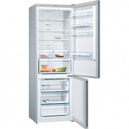Отдельностоящий холодильник BOSCH kgn49xl30u, 203х70х67 см, 435 л, No Frost, A++, нерж. сталь