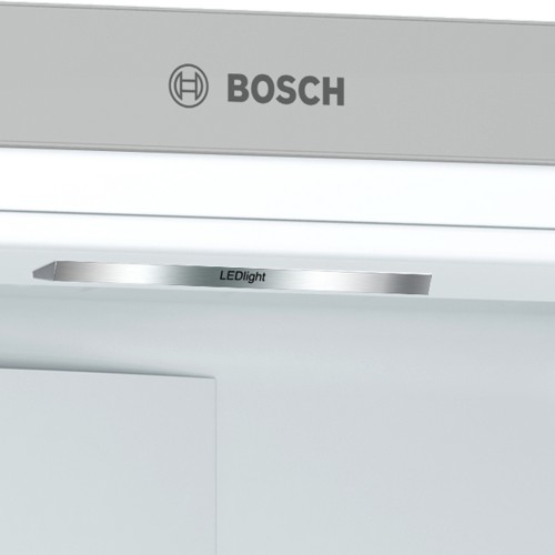 Отдельностоящий холодильник BOSCH Серия 4 с нижней морозильной камерой, 435 л, сенсорное управление, No Frost, А++ - нержавеющая сталь