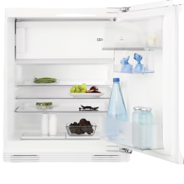 Встраиваемый холодильник ELECTROLUX/ Холодильник встраиваемый c МК, объем МК 16 л, полезный объем холодильника 94 л, механическое управление, ВхШхГ 819х596х547 мм, статическая система, крепление дверцы на направляющих, класс энергопотребления - А++.