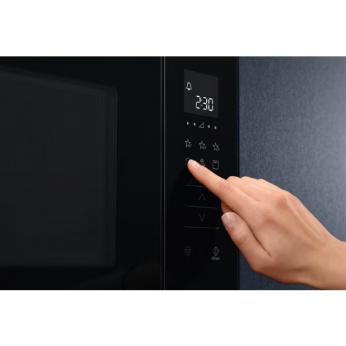 Встраиваемая микроволновая печь ELECTROLUX, 20 л, 380 мм, черный/нерж. сталь - идеальное решение для вашей кухни