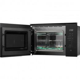 Встраиваемая микроволновая печь Kuppersberg HMW 651 B, 25 л, 900 Вт, кварцевый гриль, 5 уровней, 8 программ