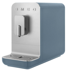 Автоматическая кофемашина SMEG BCC13SBMEU, 1350 Вт, 19 бар, 1.4 л, с регулируемым помолом, подсветка, автоматическое выключение, синий.