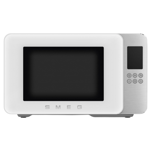 Микроволновая печь SMEG 29 л, 4 функции, гриль, 18 программ, 900 Вт, белая - купить в интернет-магазине