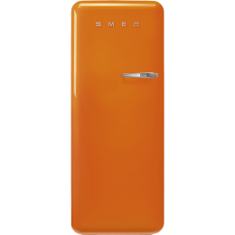 Холодильник SMEG/ Холодильник SMEG, отдельностоящий, стиль 50-х, однокамерный, внутренняя морозильная камера, объем 270 л, инверторный компрессор, энергоэффективность С, цвет оранжевый