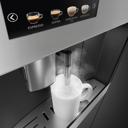Кофемашина SMEG CMS4303XRU, автоматическая, нержавеющая сталь, 60 см, 45 см, капучинатор, регулировка крепости и температуры.