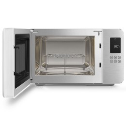 Микроволновая печь SMEG MOC01WHMEU, 29 л, 900 Вт, 4 функции, гриль, 18 программ, инвертор, белая