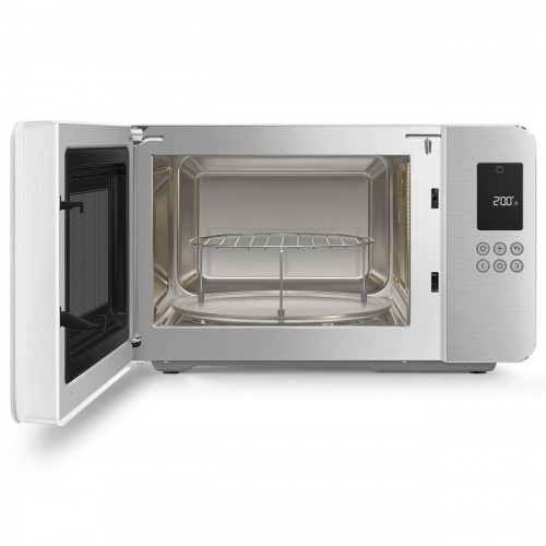 Микроволновая печь SMEG 29 л, 4 функции, гриль, 18 программ, 900 Вт, белая - купить в интернет-магазине