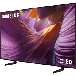 Телевизор 65'' Samsung/ 65", OLED, Ultra HD, Tizen Smart TV, 120 Hz, HDR10+, Wi-Fi, Voice, DVB-T2/C/S2, Bluetooth, CI+(1.4), FreeSync Premium, 2.0Ch 20W, OTS Lite, 4HDMI, 2USB, Black 2025