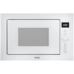 Встраиваемая микроволновая печь Korting KMI 825 TGW, 25 л, 900 Вт, гриль 1000 Вт, сенсорное управление, LED дисплей.