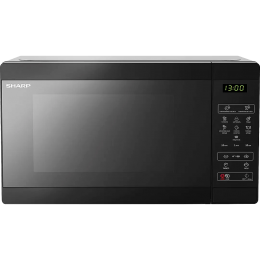 Микроволновая печь Sharp r2800rk, 20 л, 800 Вт, гриль, черный, 440x258x324 мм