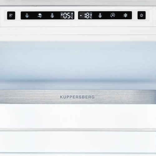 Встраиваемый холодильник Kuppersberg 1769x540x550 мм, 237 л, No Frost, электронное управление, антибактериальный пластик