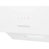 Вытяжка Kuppersberg наклонная 60 см, 850 м³/ч, отвод/рециркуляция, 3 скорости, белая