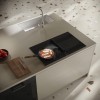 Индукционная варочная панель с вытяжкой Elica 60 см - сенсорное управление, 4 конфорки, 1200 м³/ч, таймер и бустер