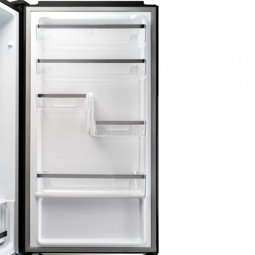 Холодильник Delonghi 1950x600x658 мм, 344 л, Total Frost Free, сенсорное управление, Fresh Zone, LED освещение
