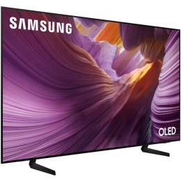 Телевизор 65'' Samsung/ 65", OLED, Ultra HD, Tizen Smart TV, 120 Hz, HDR10+, Wi-Fi, Voice, DVB-T2/C/S2, Bluetooth, CI+(1.4), FreeSync Premium, 2.0Ch 20W, OTS Lite, 4HDMI, 2USB, Black 2025