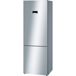 Отдельностоящий холодильник BOSCH kgn49xl30u, 203х70х67 см, 435 л, No Frost, A++, нерж. сталь