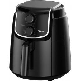 Аэрогриль Midea MAF-TN40D, 1500 Вт, 4.7 л, таймер 60 мин, автоотключение, до 200°C, черный