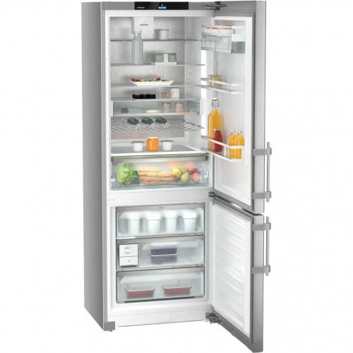 Холодильник Liebherr Prime: NoFrost, Easy Fresh, 201.5 см, A++, нержавеющая сталь, 3 контейнера