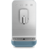 Автоматическая кофемашина Smeg 1350 Вт с регулировкой помола, подсветкой и 19 бар давления - синяя