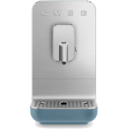 Автоматическая кофемашина SMEG BCC13SBMEU, 1350 Вт, 19 бар, 1.4 л, с регулируемым помолом, подсветка, автоматическое выключение, синий.