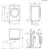 Стиральная машина Electrolux PC800 с функцией сушки - 11 кг стирка, 7 кг сушка, 1600 об/мин, A/A, ЖК дисплей, инверторный двигатель, OKOMIX, конденсационная сушка