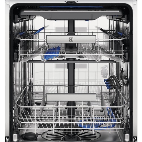 Встраиваемая посудомоечная машина ELECTROLUX на 15 комплектов, 8 программ, сенсорное управление, черная, с сушкой и теплообменником