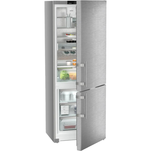 Холодильник Liebherr Prime: NoFrost, Easy Fresh, 201.5 см, A++, нержавеющая сталь, 3 контейнера