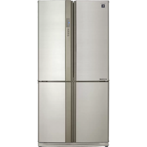 Холодильник Sharp 182x89.2x77 см, 556 л, No Frost, инверторный компрессор, ионизация, быстрое замораживание и охлаждение, LED освещение, льдогенератор, энергосбережение