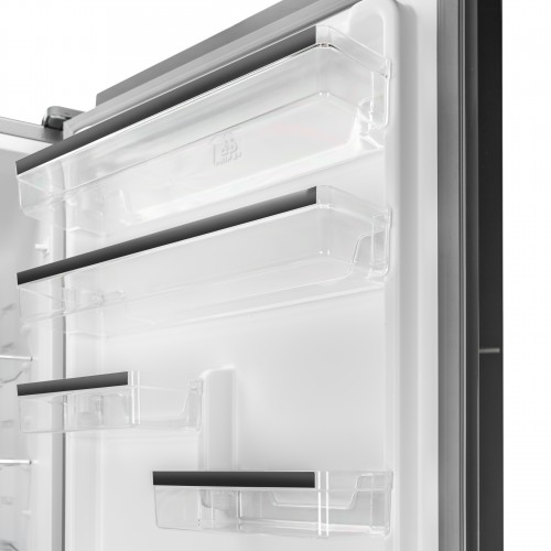Холодильник Delonghi 1950x600x658 мм, 344 л, Total Frost Free, сенсорное управление, Fresh Zone, LED освещение