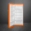 Холодильник SMEG/ Холодильник SMEG, отдельностоящий, стиль 50-х, однокамерный, внутренняя морозильная камера, объем 270 л, инверторный компрессор, энергоэффективность С, цвет оранжевый