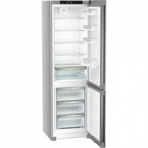 Холодильник LIEBHERR Pure с технологией EasyFresh, NoFrost, 201.5 см, A++, двери из нержавеющей стали