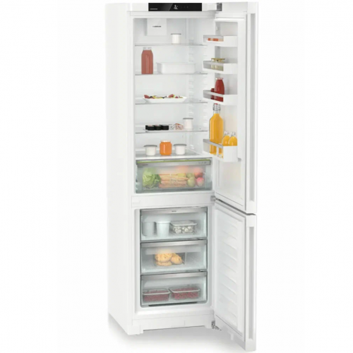 Холодильник LIEBHERR Pure с технологией EasyFresh, NoFrost, 201,5 см, 60 см, 67,5 см, класс A, белый, 3 контейнера