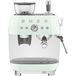 SMEG EGF03PGEU Кофемашина-эспрессо с кофемолкой, пастельный зеленый