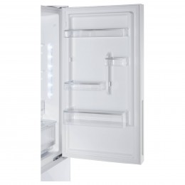 Холодильник Korting KNFC 61869 GW, 2 камеры, зона свежести, No Frost, LED освещение, 223 л/94 л